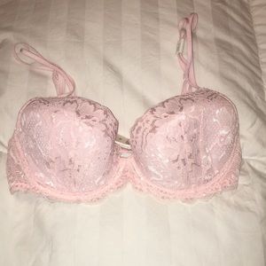 NWT Victorias Secret Pink lightly lined demi bra